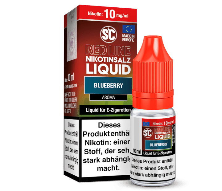 SC - Red Line - Blueberry - Nikotinsalz Liquid 10 mg/ml