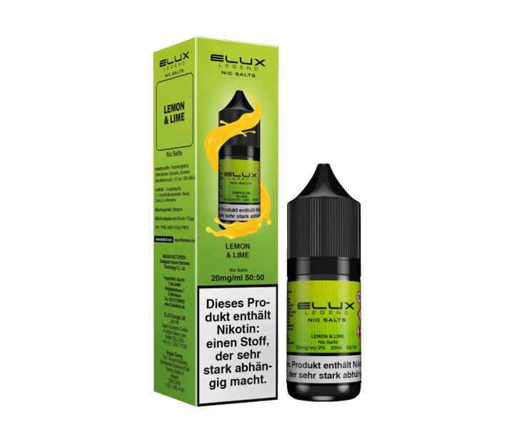 Elux - Lemon & Lime - Nikotinsalz Liquid 10 mg/ml