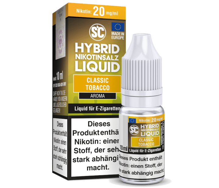 SC - Classic Tobacco - Hybrid Nikotinsalz Liquid 10 mg/ml