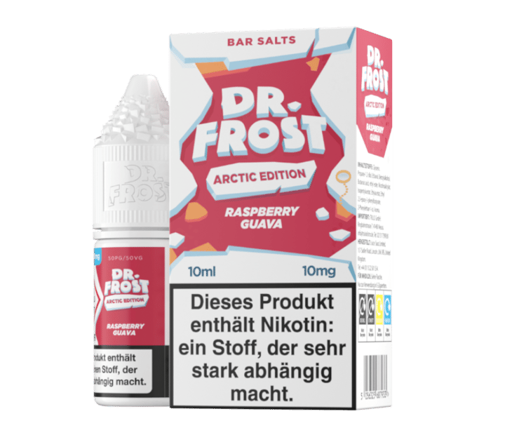 Dr. Frost - Arctic Edition - Raspberry Guava - Nikotinsalz Liquid 10 mg/ml
