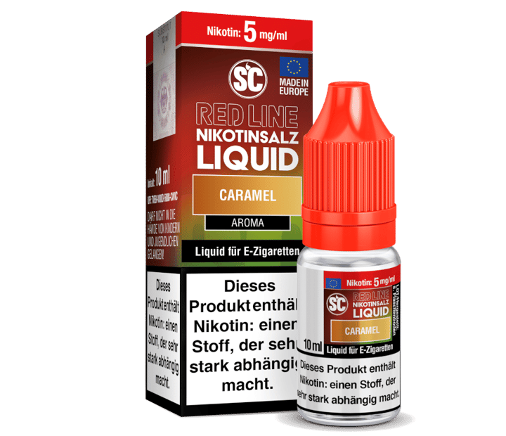 SC - Red Line - Caramel - Nikotinsalz Liquid 5 mg/ml
