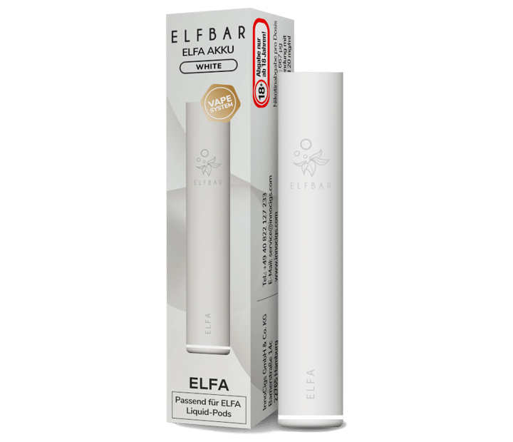 Elfbar - Elfa Akku 500 mAh White