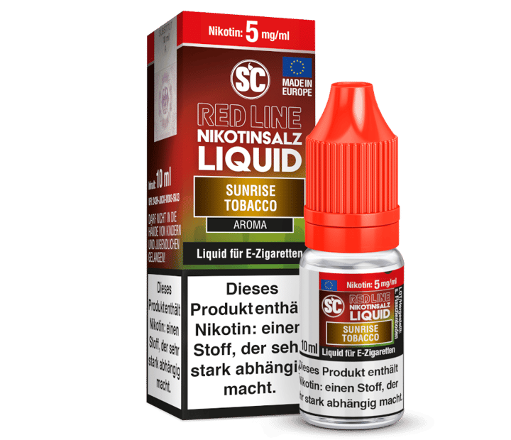 SC - Red Line - Sunrise Tobacco - Nikotinsalz Liquid 5 mg/ml