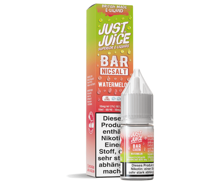 Just Juice - Bar - Watermelon - Nikotinsalz Liquid 10 mg/ml