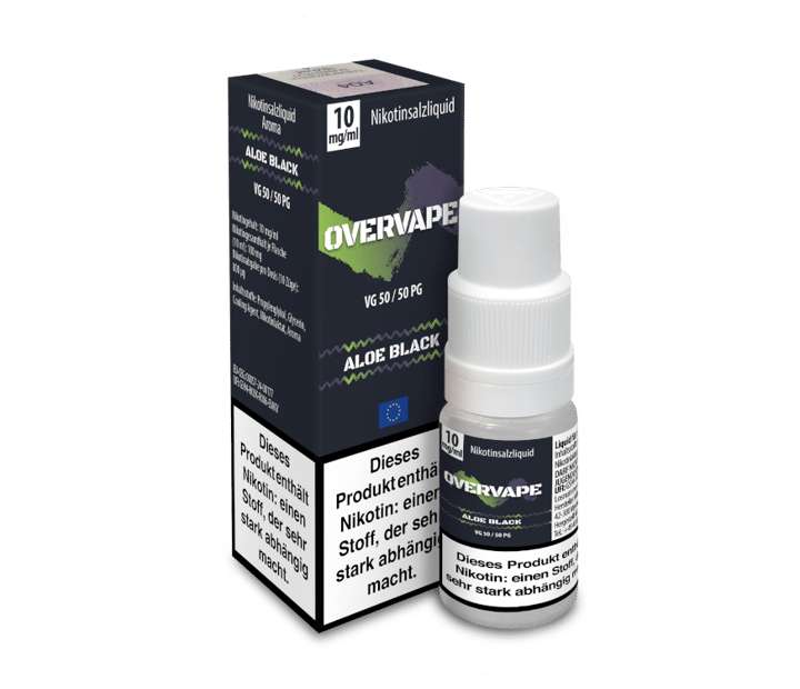 Overvape - Aloe Black - Nikotinsalz Liquid 10 mg/ml