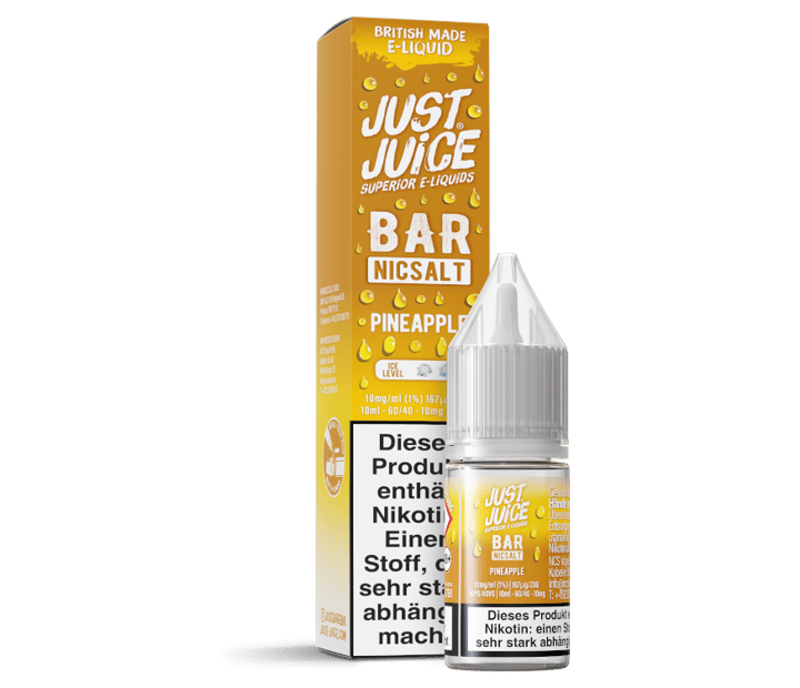 Just Juice - Bar - Pineapple - Nikotinsalz Liquid 10 mg/ml