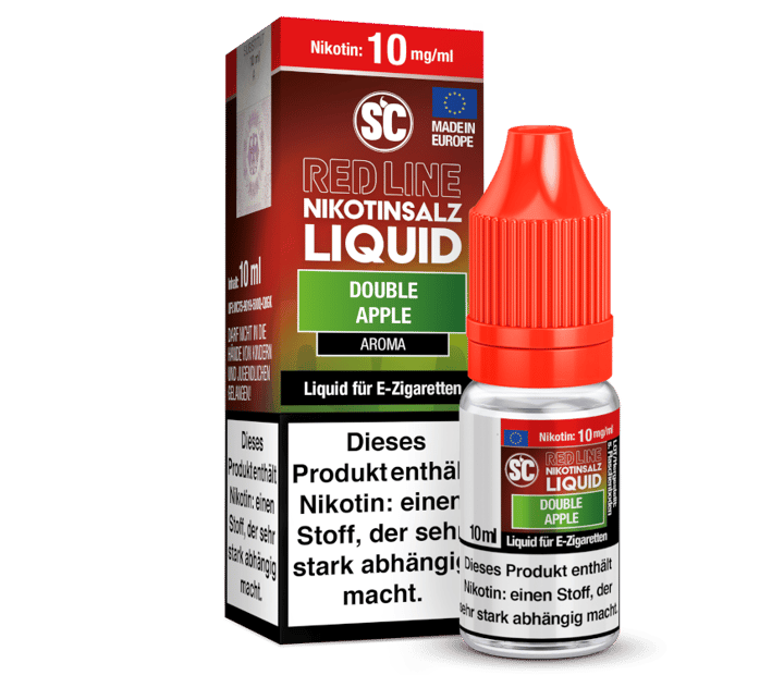 SC - Red Line - Double Apple - Nikotinsalz Liquid 10 mg/ml