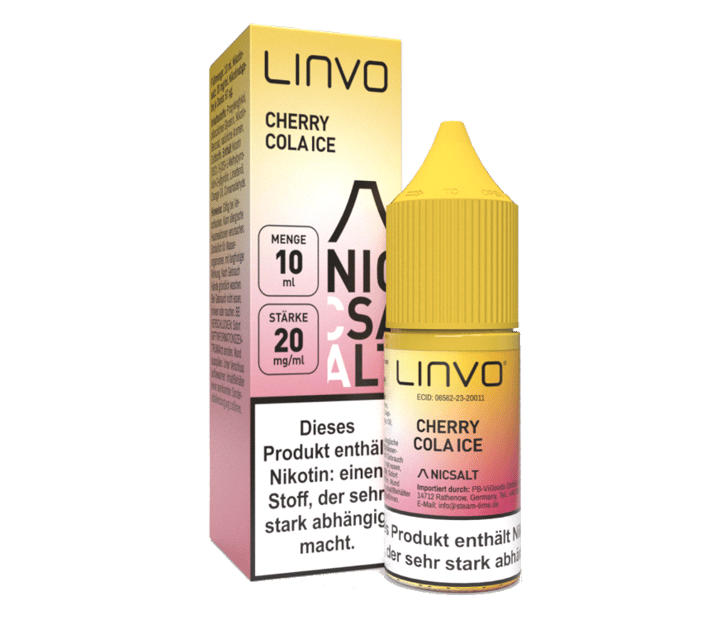 Linvo - Cherry Cola Ice - Nikotinsalz Liquid 20 mg/ml