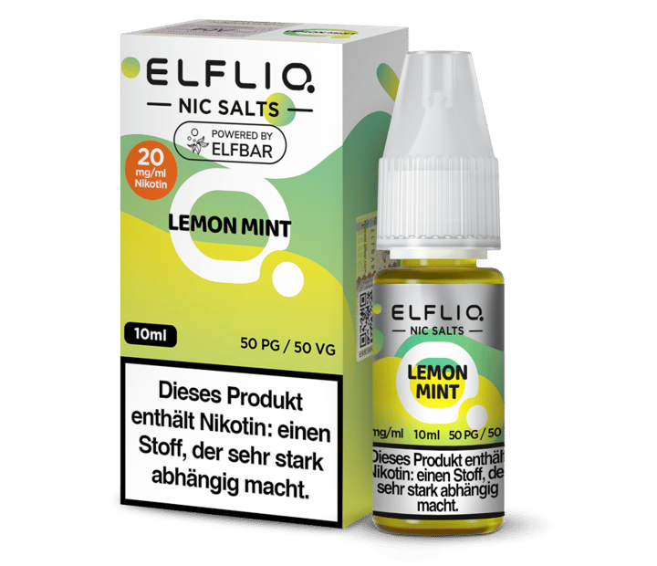 ELFLIQ - Lemon Mint - Nikotinsalz Liquid 20 mg/ml