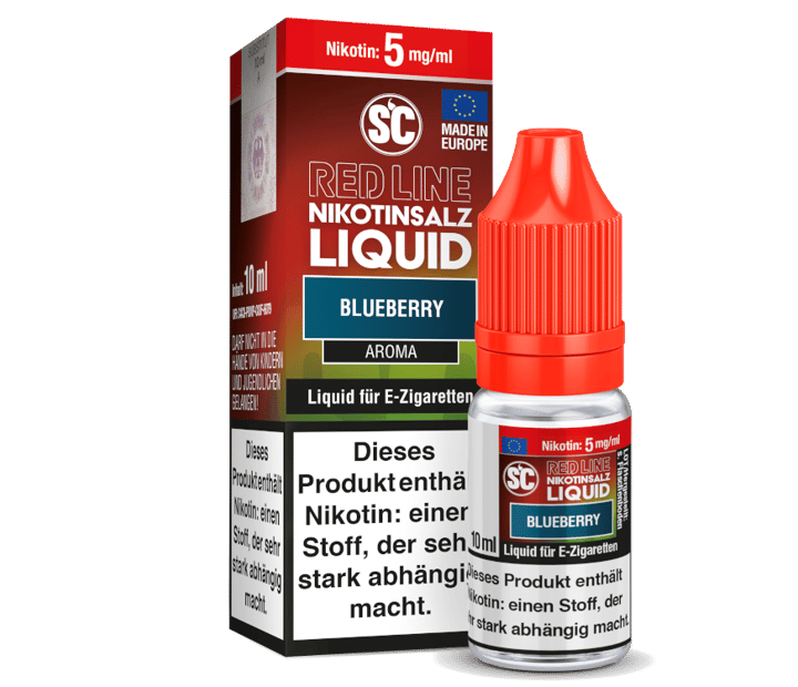 SC - Red Line - Blueberry - Nikotinsalz Liquid 5 mg/ml