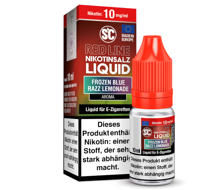SC - Red Line - Frozen Blue Razz Lemonade - Nikotinsalz Liquid 10 mg/ml