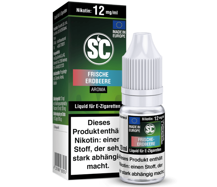 SC Liquid - Frische Erdbeere 12 mg/ml