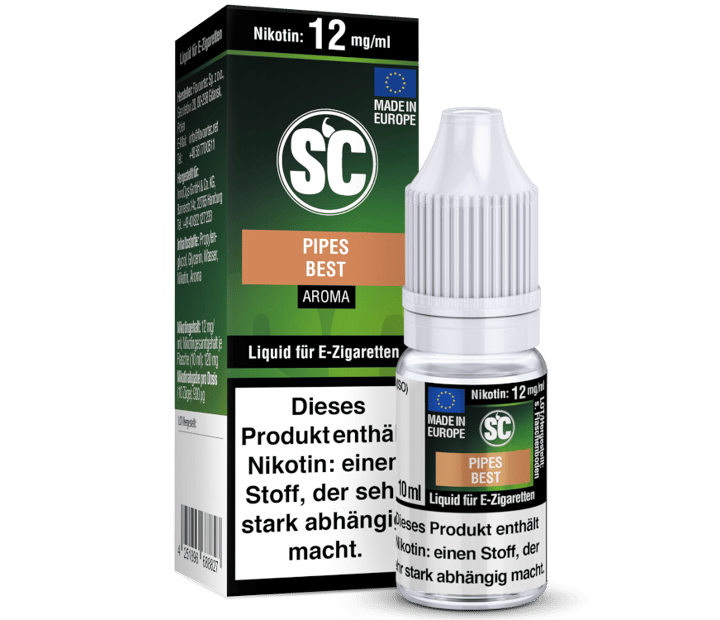 SC Liquid - Pipes Best Tabak 12 mg/ml