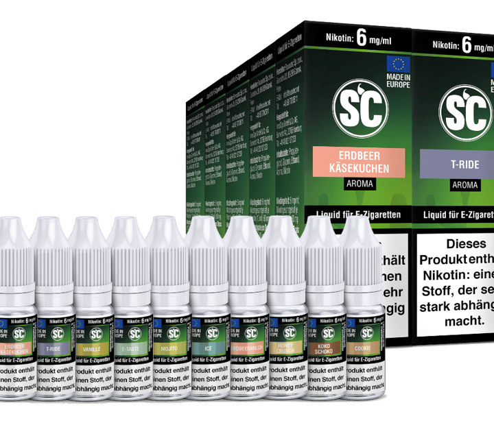 SC Liquid - Gourmet Probierbox 6 mg/ml