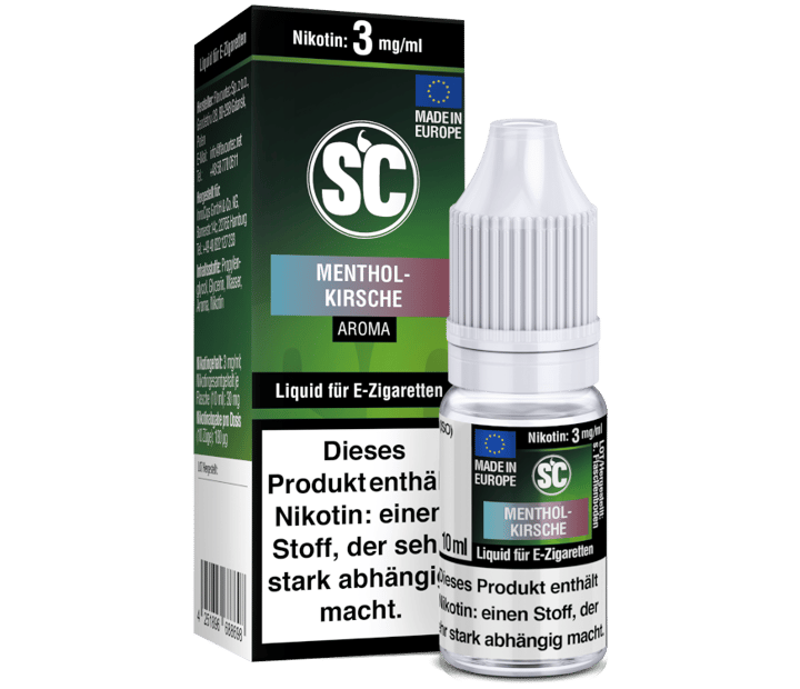 SC Liquid - Menthol-Kirsche 3 mg/ml