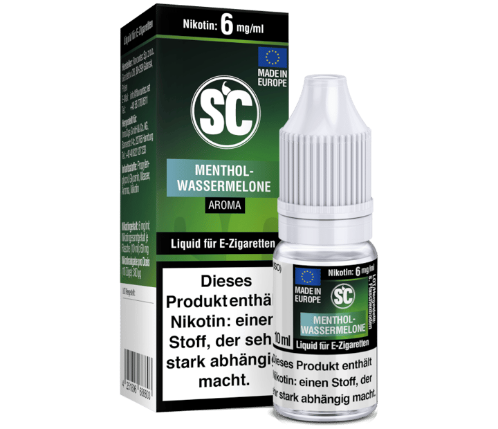 SC Liquid - Menthol-Wassermelone 6 mg/ml