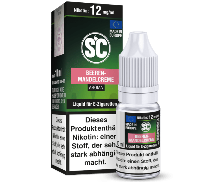 SC Liquid - Beeren-Mandelcreme 12 mg/ml