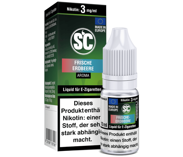 SC Liquid - Frische Erdbeere 3 mg/ml