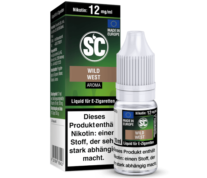 SC Liquid - Wild West Tabak 12 mg/ml