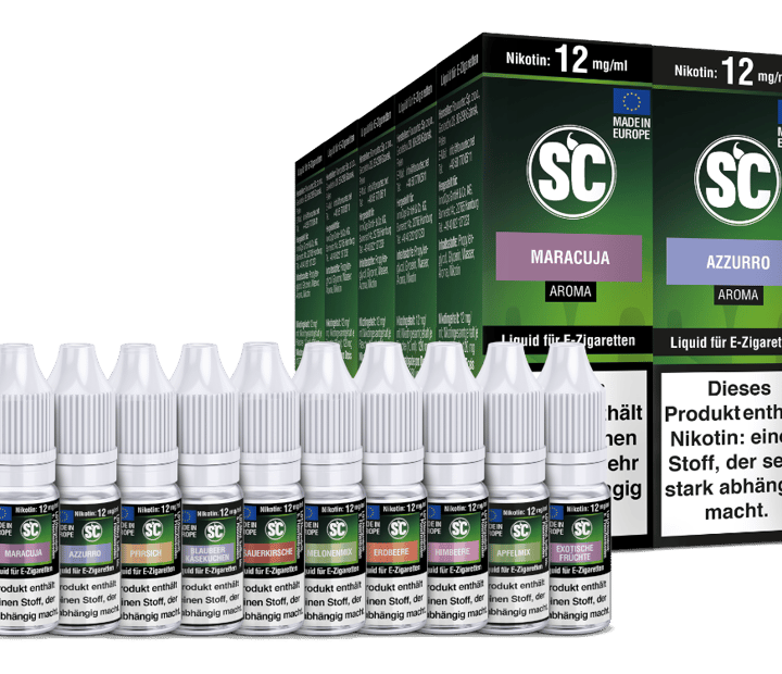 SC Liquid - Fruit Probierbox 12 mg/ml