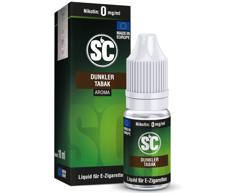 SC Liquid - Dunkler Tabak 0 mg/ml