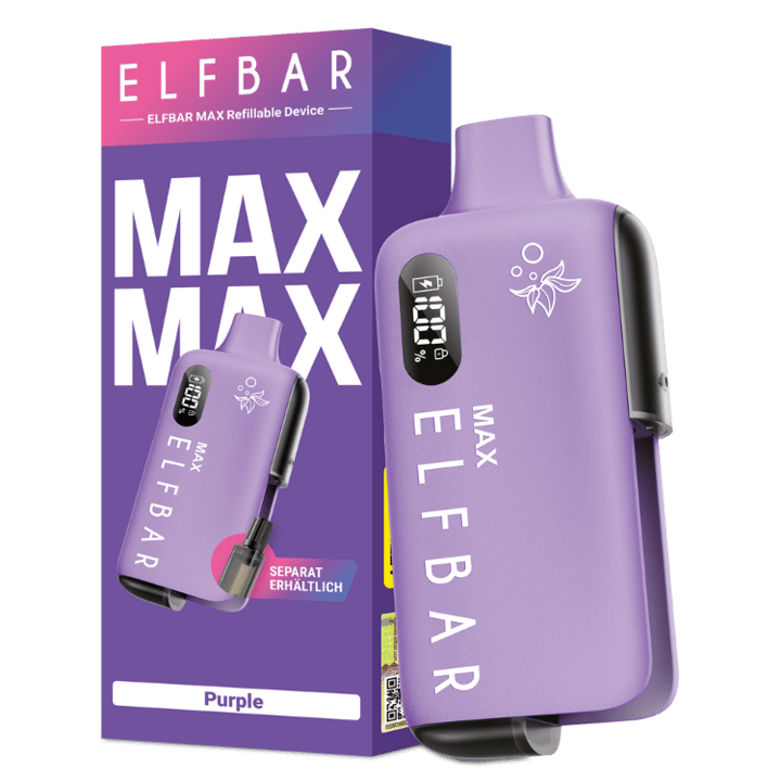 Elfbar - Max E-Zigaretten Set Purple