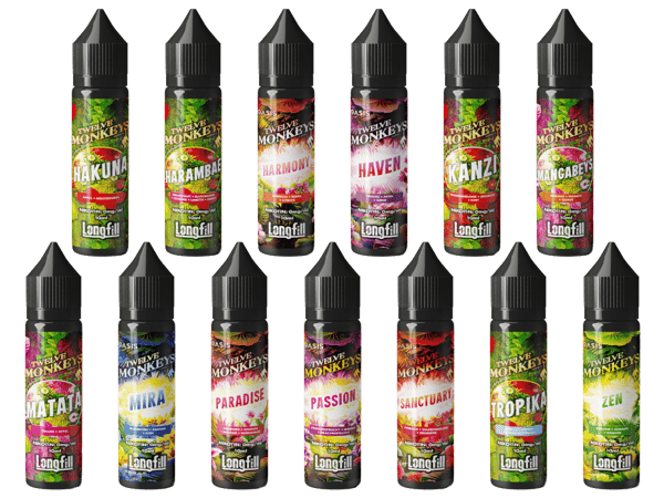 Twelve Monkeys - Longfills 10 ml
