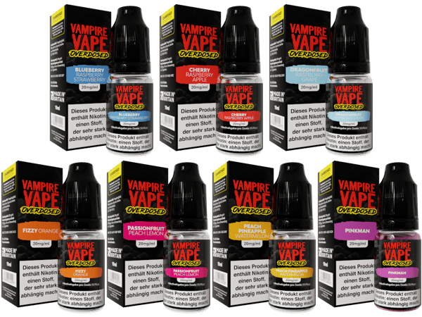 Vampire Vape - Overdosed - Nikotinsalz Liquid
