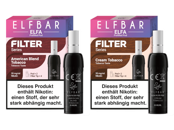 Elfbar Elfa Pod - Filter Series (2 Stück pro Packung)