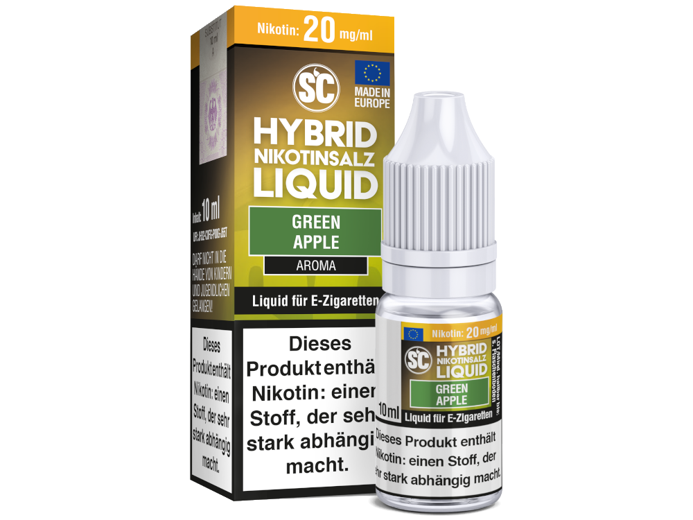 SC - Green Apple - Hybrid Nikotinsalz Liquid
