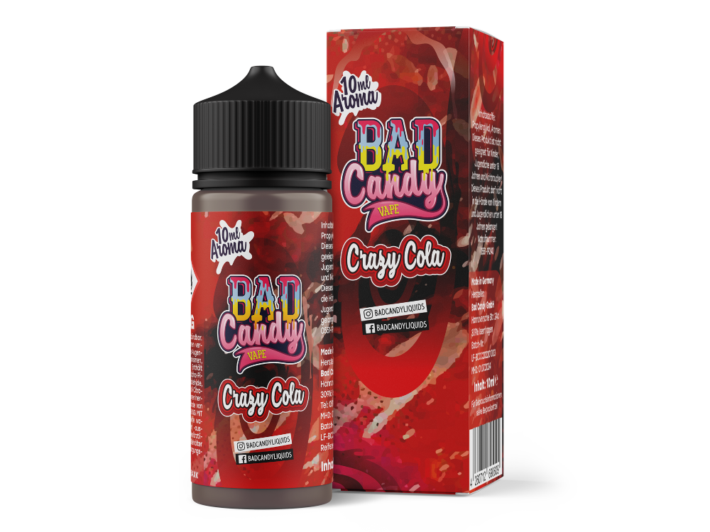 Bad Candy Liquids - Aroma Crazy Cola 10 ml