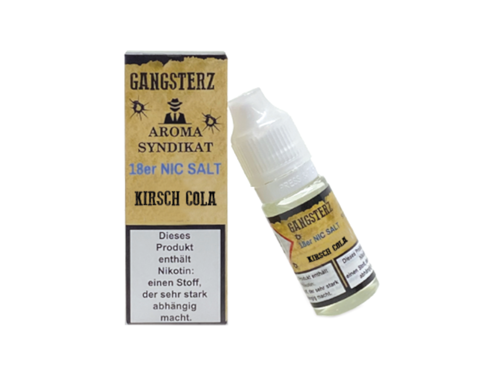 Gangsterz - Kirsch Cola - Nikotinsalz Liquid