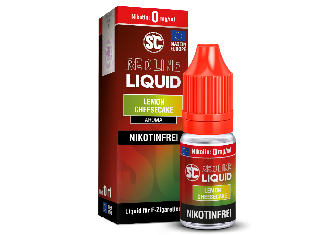SC - Red Line - Lemon Cheesecake - Nikotinsalz Liquid