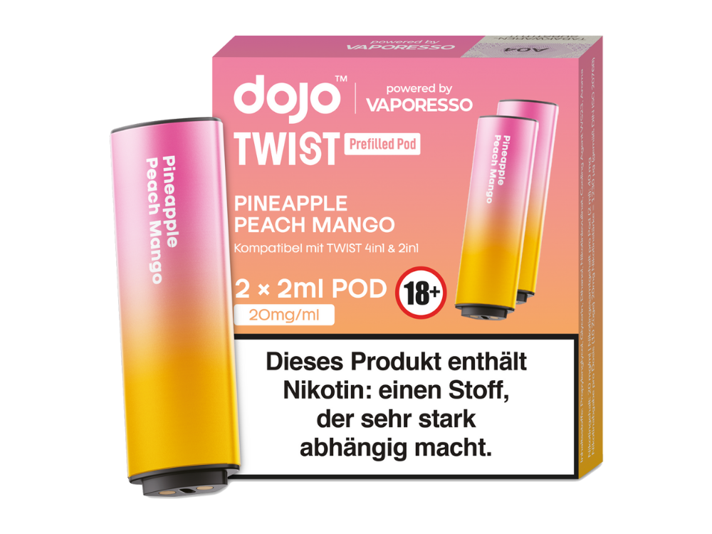Vaporesso Dojo Twist Pod (2 Stück pro Packung)