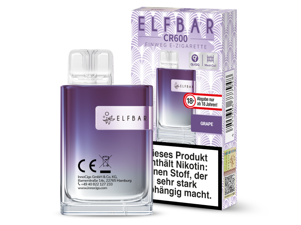 Elfbar CR600 Einweg E-Zigarette