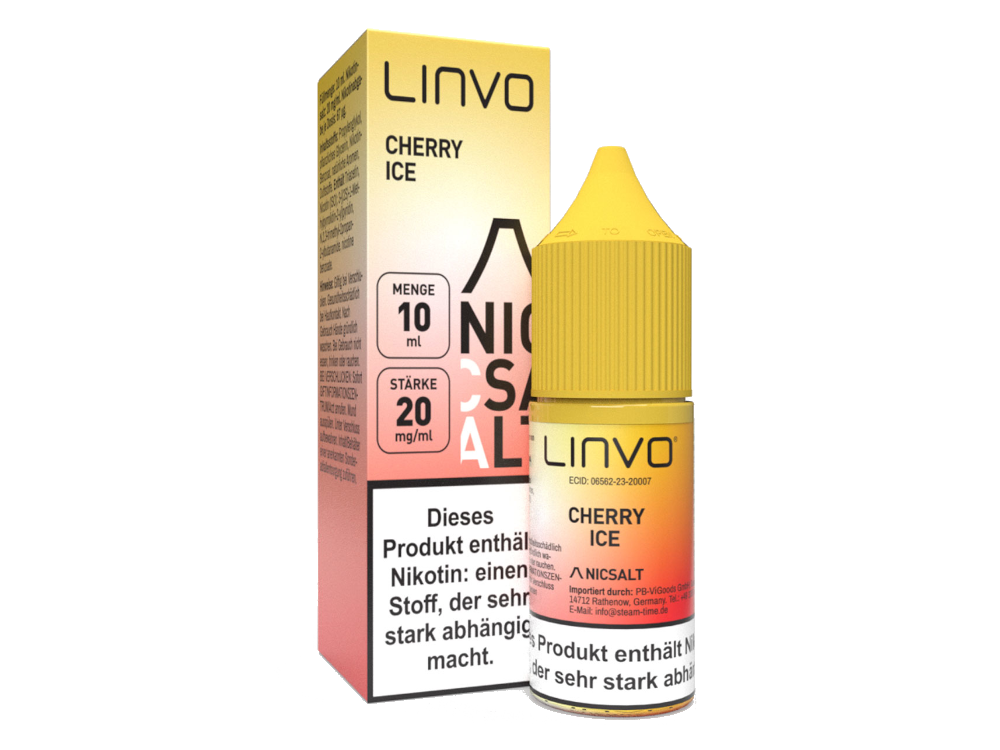 Linvo - Cherry Ice - Nikotinsalz Liquid