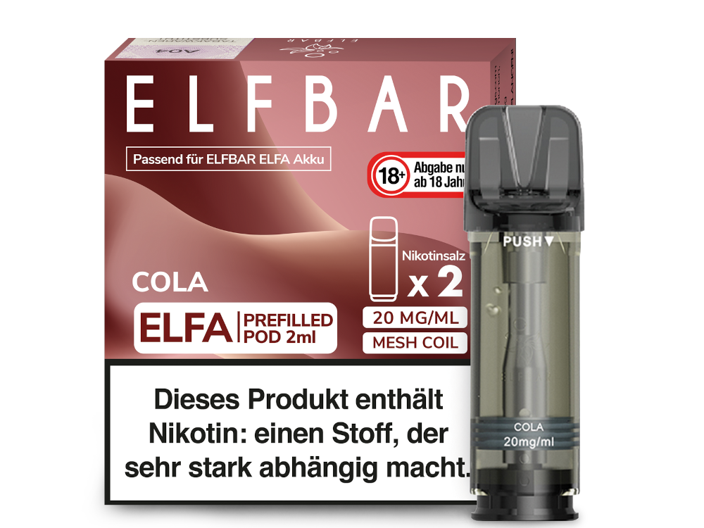 Elfbar Elfa Pod (2 Stück pro Packung)