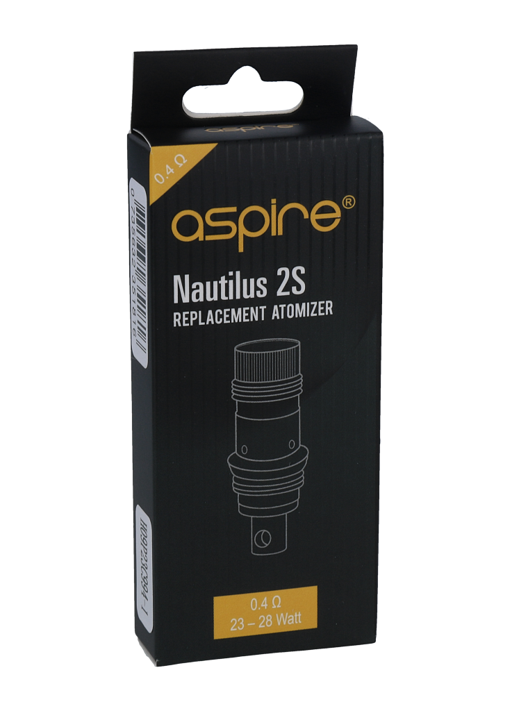 Aspire Nautilus 2S Heads 0,4 Ohm (5 Stück pro Packung) Aspire Nautilus 2S Heads 0,4 Ohm (5 Stück pro Packung)