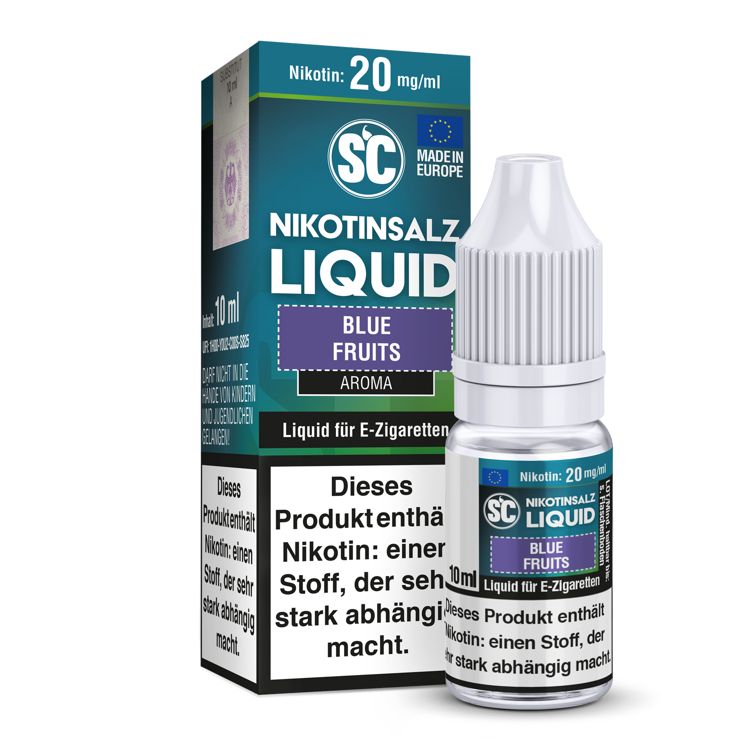 SC - Blue Fruits -  Nikotinsalz Liquid