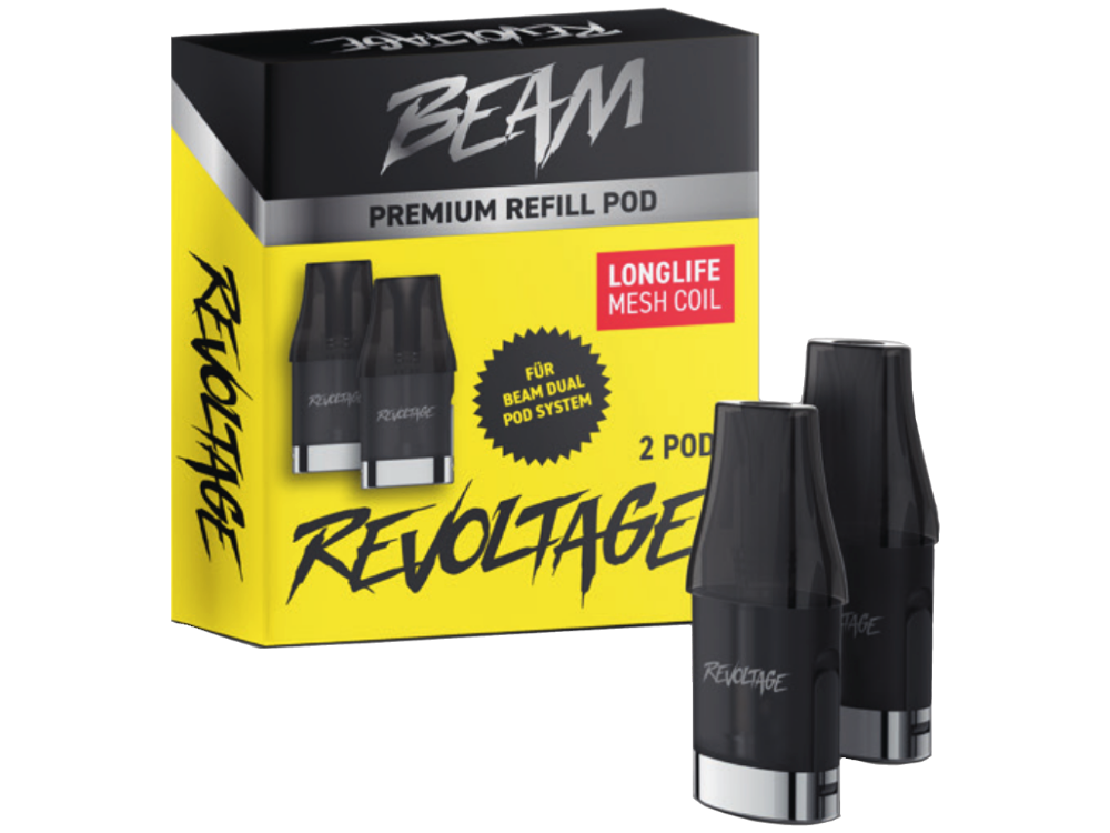 Revoltage Beam Leer-Pod (2 Stück pro Packung)