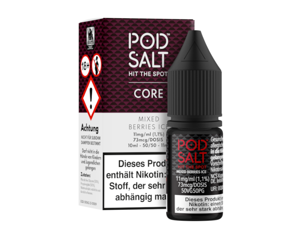 Pod Salt Core - Mixed Berries Ice - Nikotinsalz Liquid 