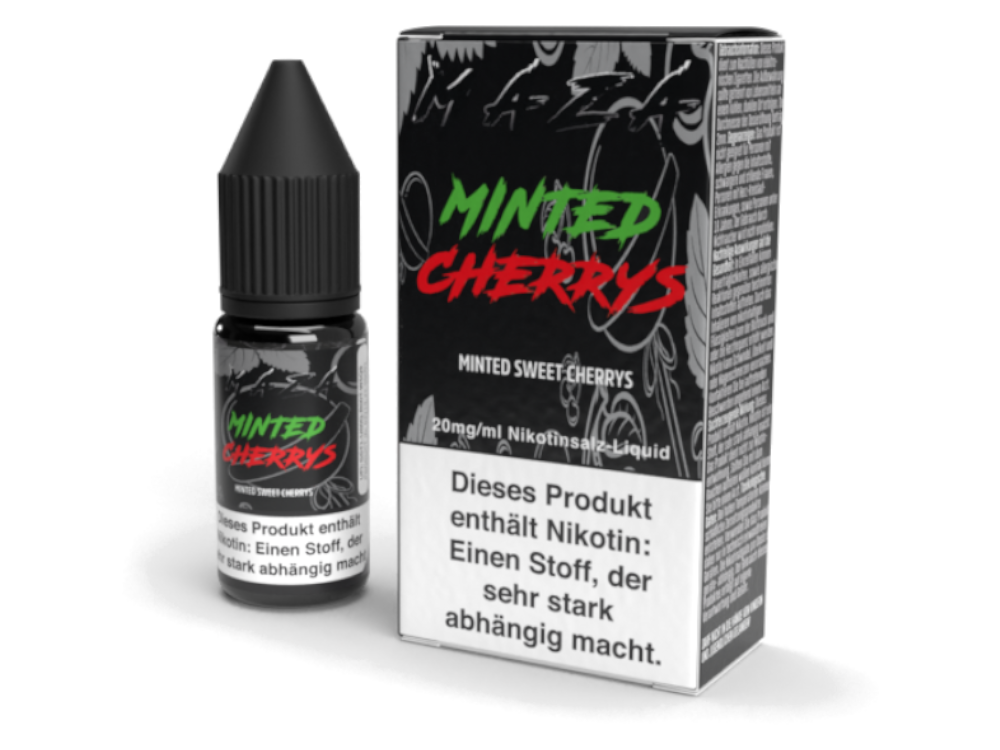 MaZa - Minted Cherrys - Nikotinsalz Liquid
