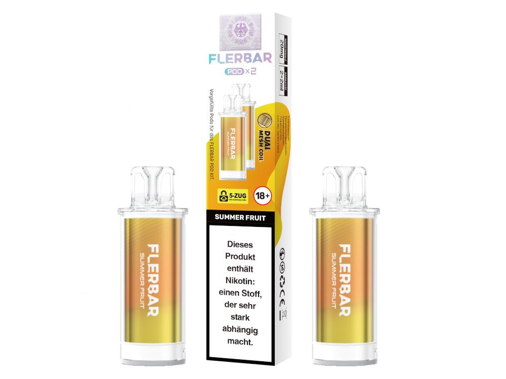 Flerbar POD (2 Stück pro Packung)