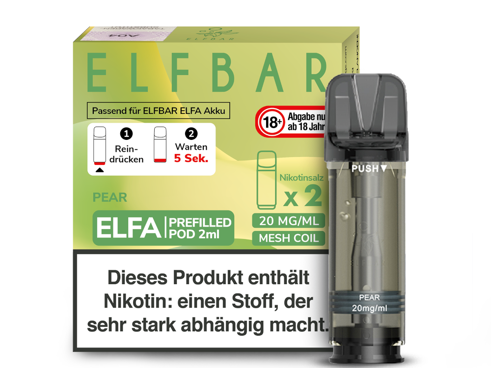 Elfbar Elfa Pod (2 Stück pro Packung)