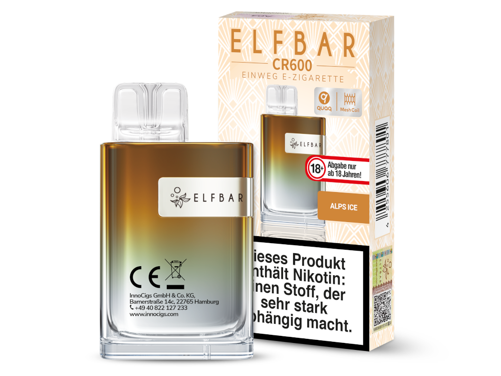 Elfbar CR600 Einweg E-Zigarette