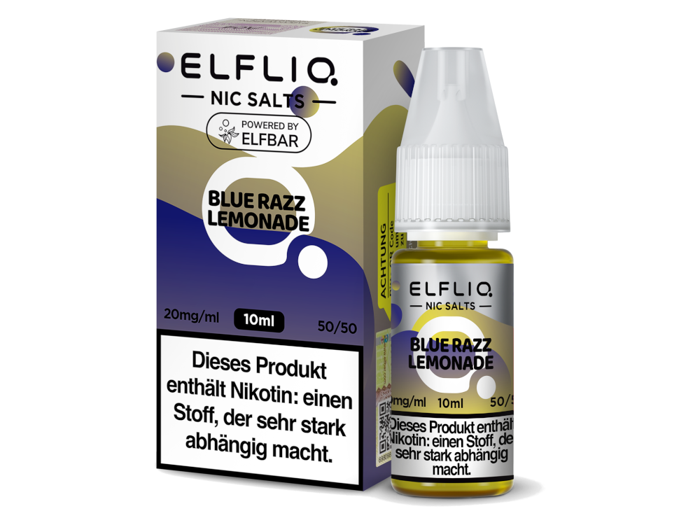 ELFLIQ - Blue Razz Lemonade - Nikotinsalz Liquid