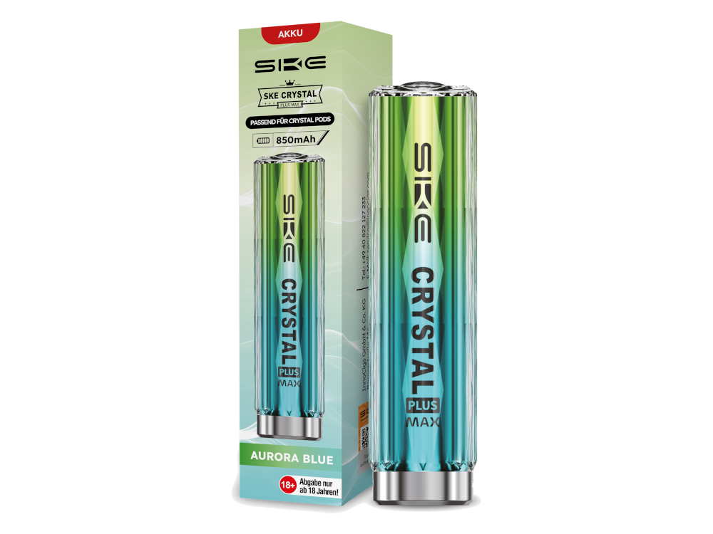 SKE Crystal Plus MAX Akku 850 mAh