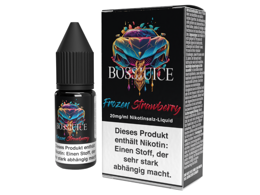 Boss Juice - Frozen Strawberry - Nikotinsalz Liquid