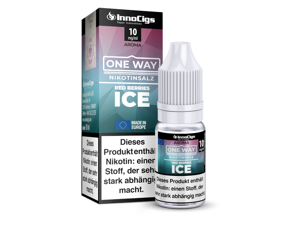 InnoCigs - One Way - Red Berries Ice - Nikotinsalz Liquid