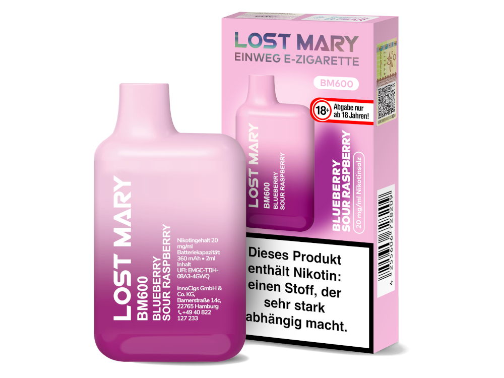 Lost Mary BM600 Einweg E-Zigarette